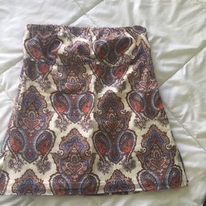 JCrew tube top. 100% cotton. Size 2